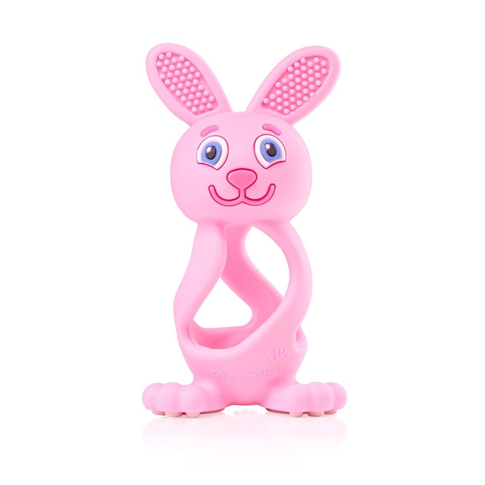 Brush Baby Glodalica Bobbie Bunny 3d Roza Donko
